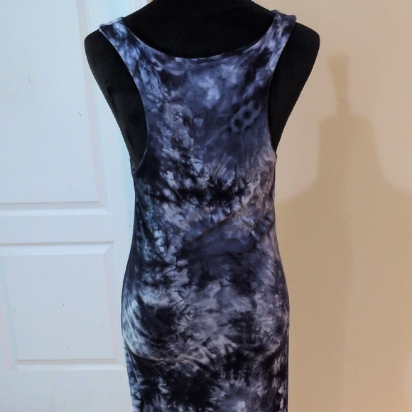 Forever 21 Blue Tie-Dye Dress - Picture 4 of 5